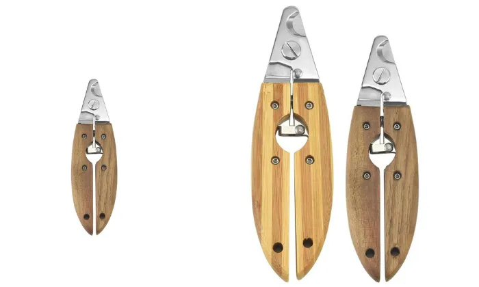 Wooden Handle Pet Nail Clipper