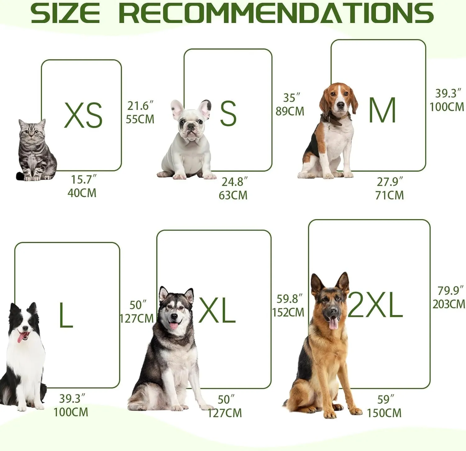 XPUDAC Waterproof Dog Blankets for Large Dogs, Pet Couch Cover Protection, Washable Soft Sherpa Fleece Leakproof Bed Blanket for Furniture Protector, Green-S